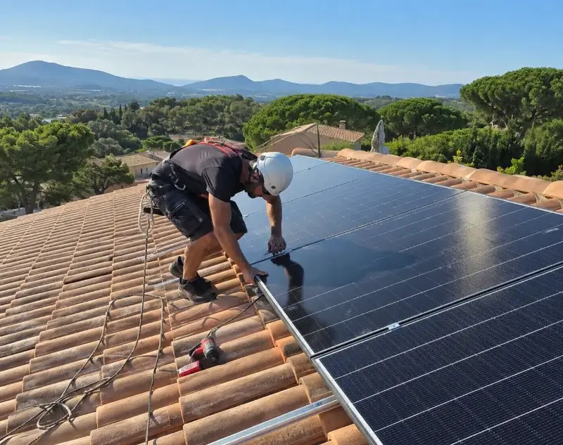 Installateur panneaux solaires Le Pouget — pose photovoltaïque sur toiture